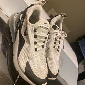 Barely worn. Little scuff on toe of shoe